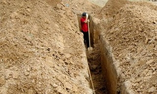 Копка траншей для фундамента от 922 руб. | 2Землекопа-Ггр в Гагарине