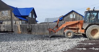 Отсыпка участка Гагарин, цена от 205 р./куб.
