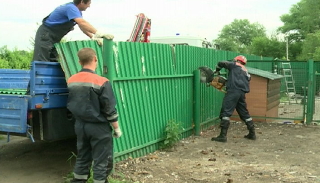 Демонтаж ограждений в Гагарине по цене от 973 руб. | 2Землекопа-Ггр