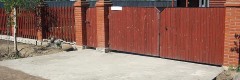 Устройство въезда в Гагарине